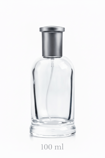 100ml Minimalist Luxury Perfume Bottles Set of 4 PGB003 for perfume making and fragrance packaging
