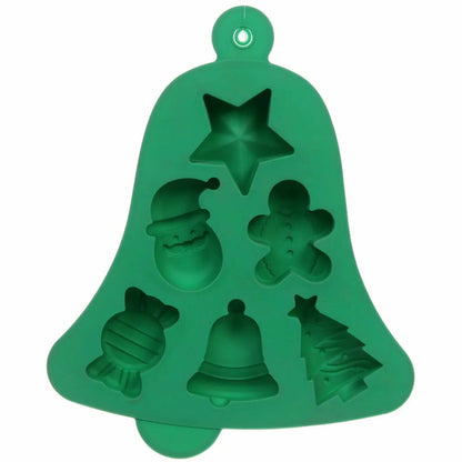 Christmas 6 Cavity Mold CFM357