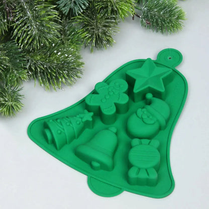 Christmas Cavity Mold CFM357 - Main Image