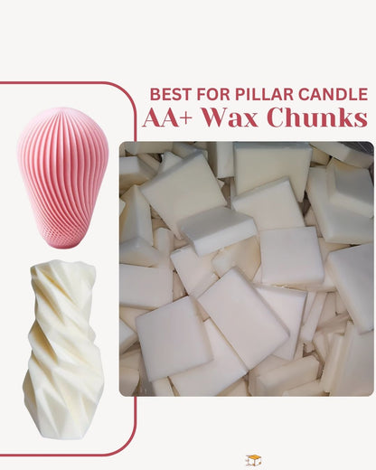 Pillar wax chunks 464 CX003 for strong and smooth candles