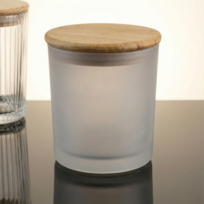 Frosted shot glass 180ml PM062 set of 6 for candle making and decor