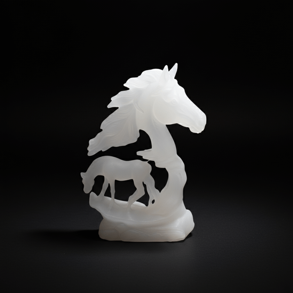 Premium Horse Shape Silicone Mould WCM807 for candle making, resin art and DIY craft projects
