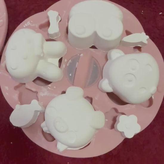 Small animal silicone mould SSM246 for creative projects