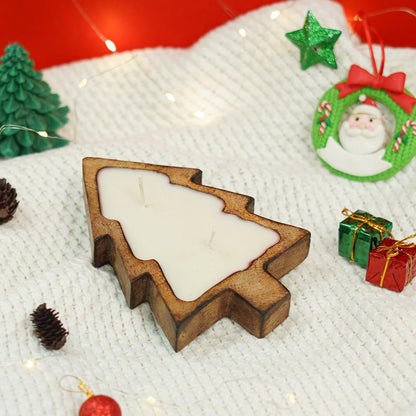 Wooden Christmas Tree, 17x9cm, WC012