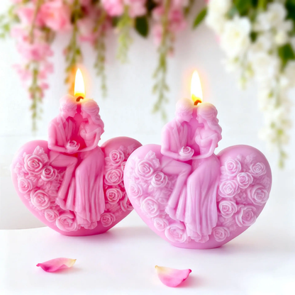 WCM780 Romantic Anniversary Couple Statuette Mould