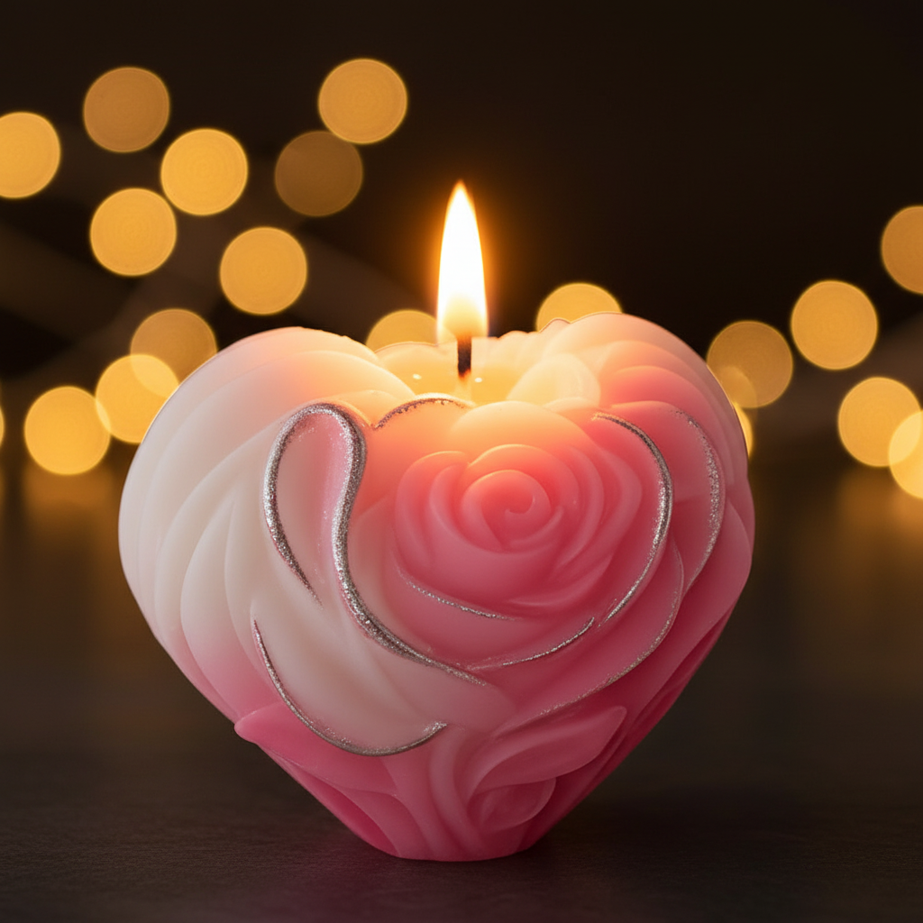 Bloom of Love Candle Mold l WCM804