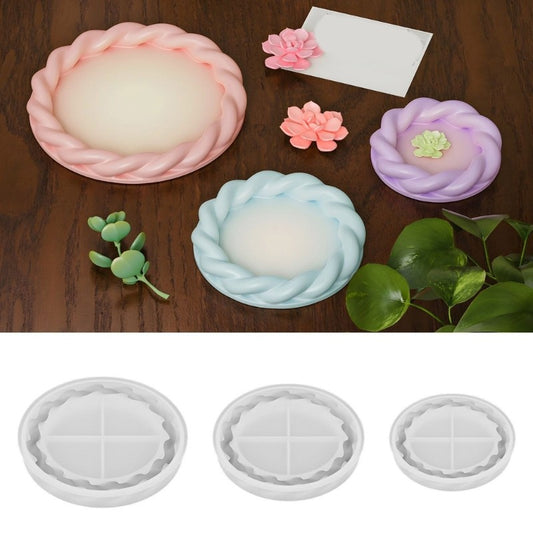 Braided Border Trinket Dishes ARM470 | ARM471 | ARM472