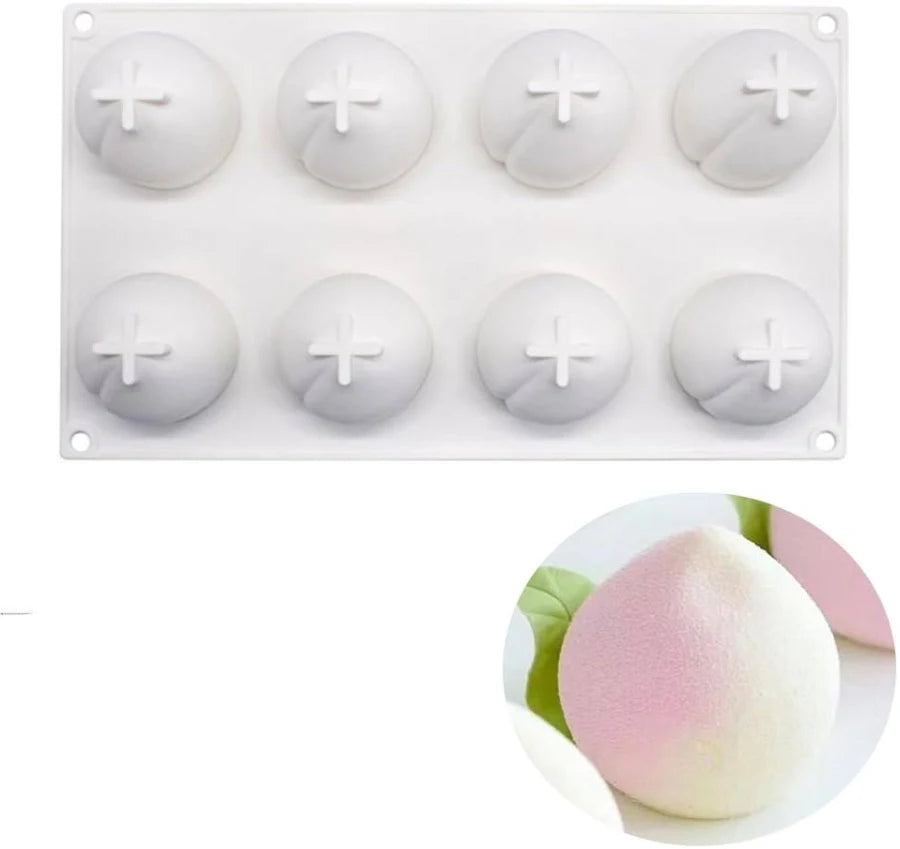 Peach Shape Silicone Mold | CFM444