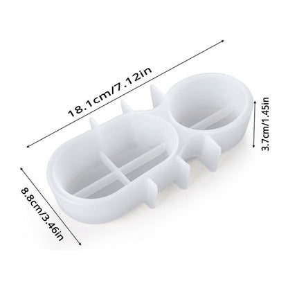2-in-1 Succulent Planter Candle Mold