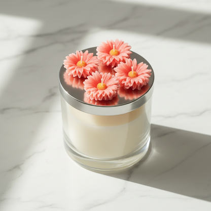 Spring Bloom Flower Silicone Mold CFM409 for candle, soap, and resin crafts