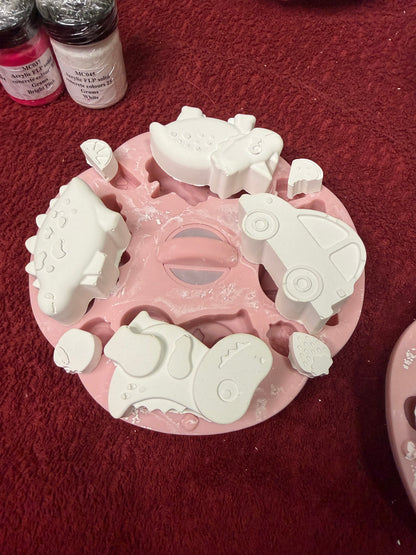 Tiny adventures mould SSM247 for DIY candle and resin crafts