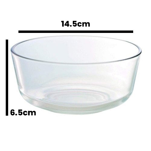 Crystal clear Glass Bowl PM410 / PM411