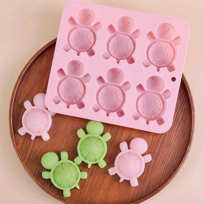 Turtle Silicone Mold (6 cavity)  |  SSM300