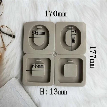 Geometric Frame Silicone Mold | SSM179