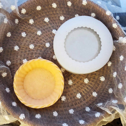 Round Tart Silicone Mold for Candle Making & Resin Art