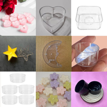 Polycarbonate T-Light 50 PCS