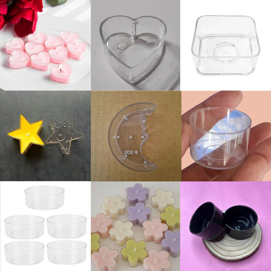 Polycarbonate T-Light 50 PCS PM137-PM345