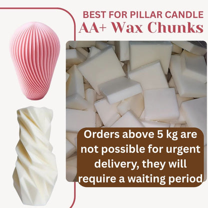AA+ Wax Chunks (Pillar wax) / soy wax chunks /464 wax chunks CX003