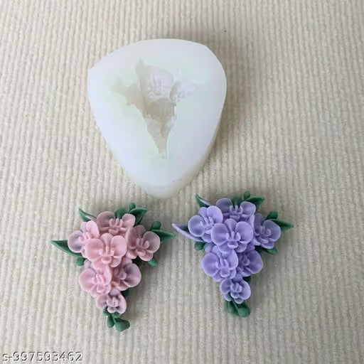 CFM458 Orchid Cluster Decorative Mold